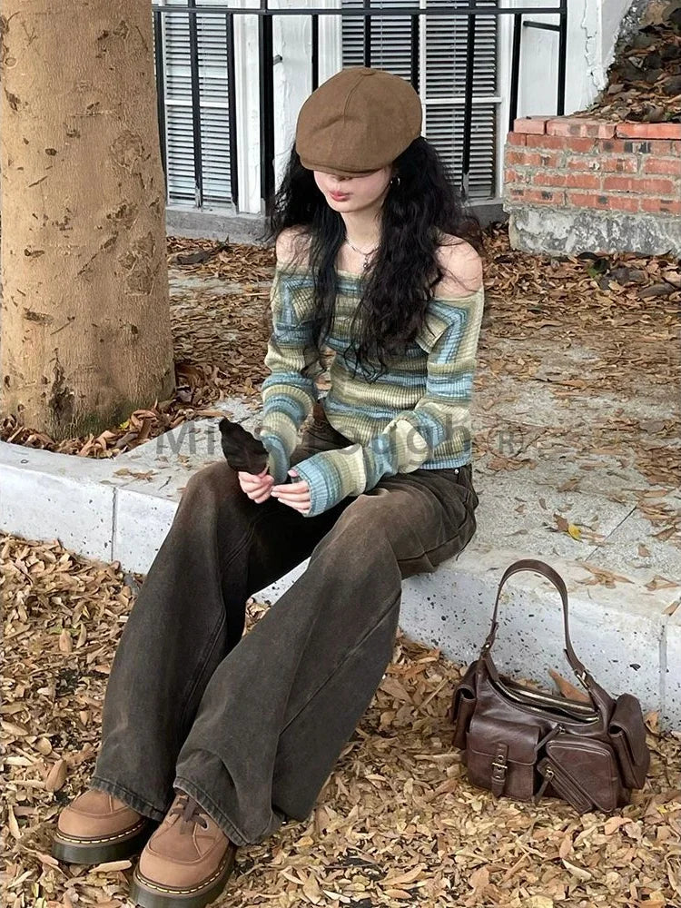 Draw the Line Sweater