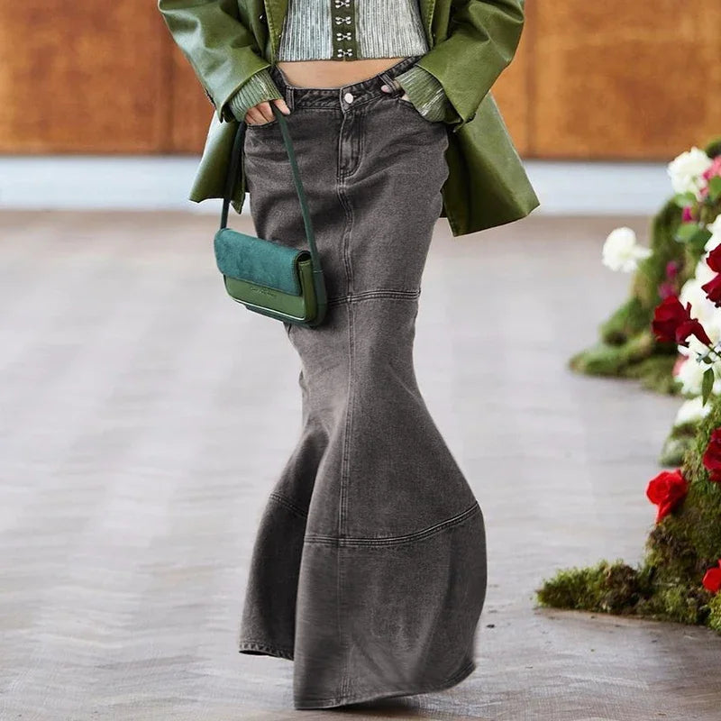 Dangerously Denim Maxiskirt