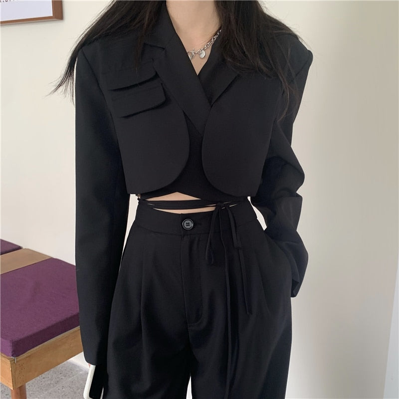 Girl Boss Blazer Suit