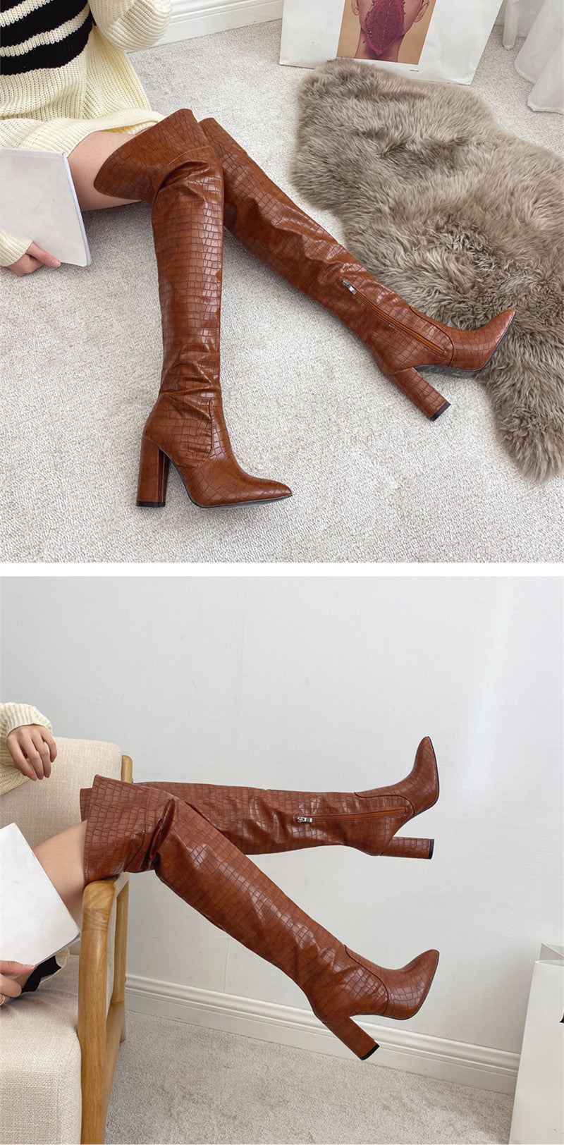 Jen Knee High Boots