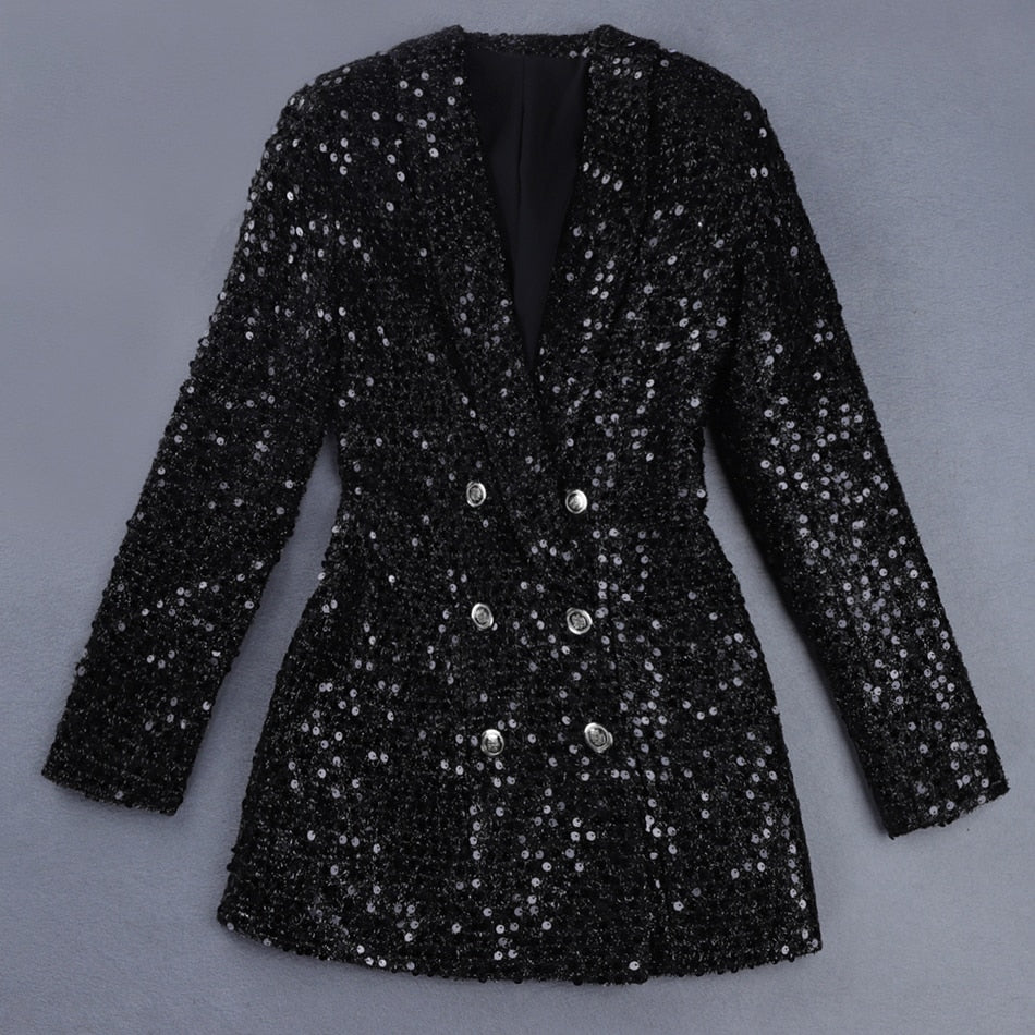 Start This Party Blazer Dress