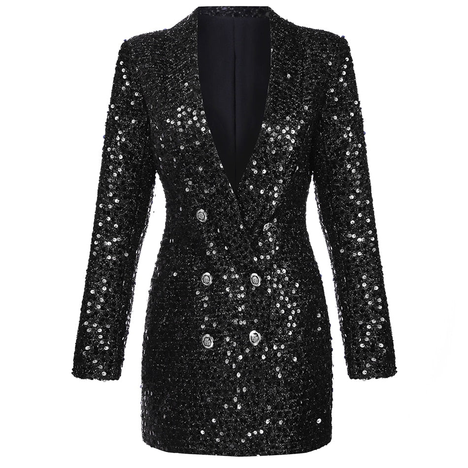 Start This Party Blazer Dress