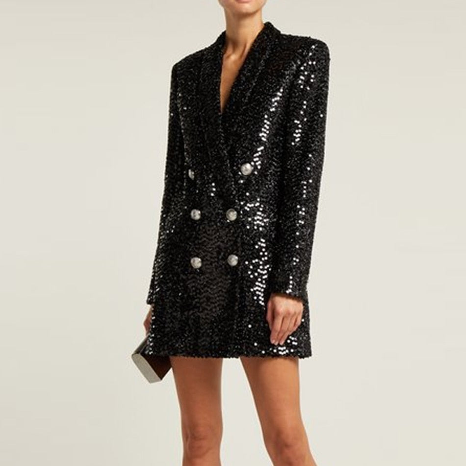 Start This Party Blazer Dress