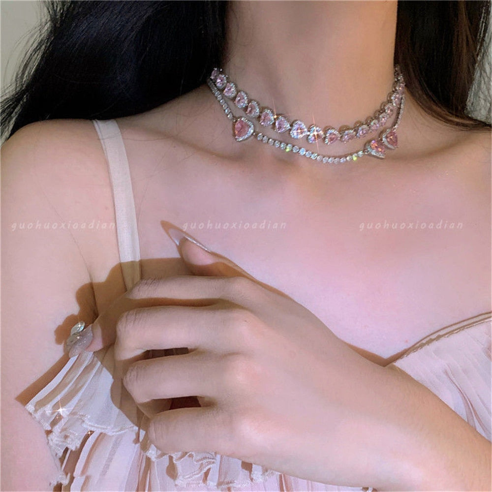Make Me Blush Necklace Set