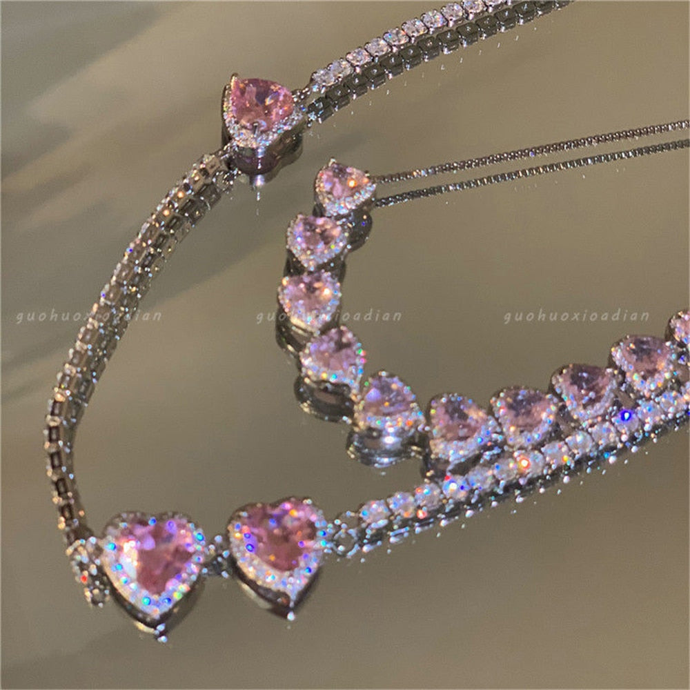 Make Me Blush Necklace Set