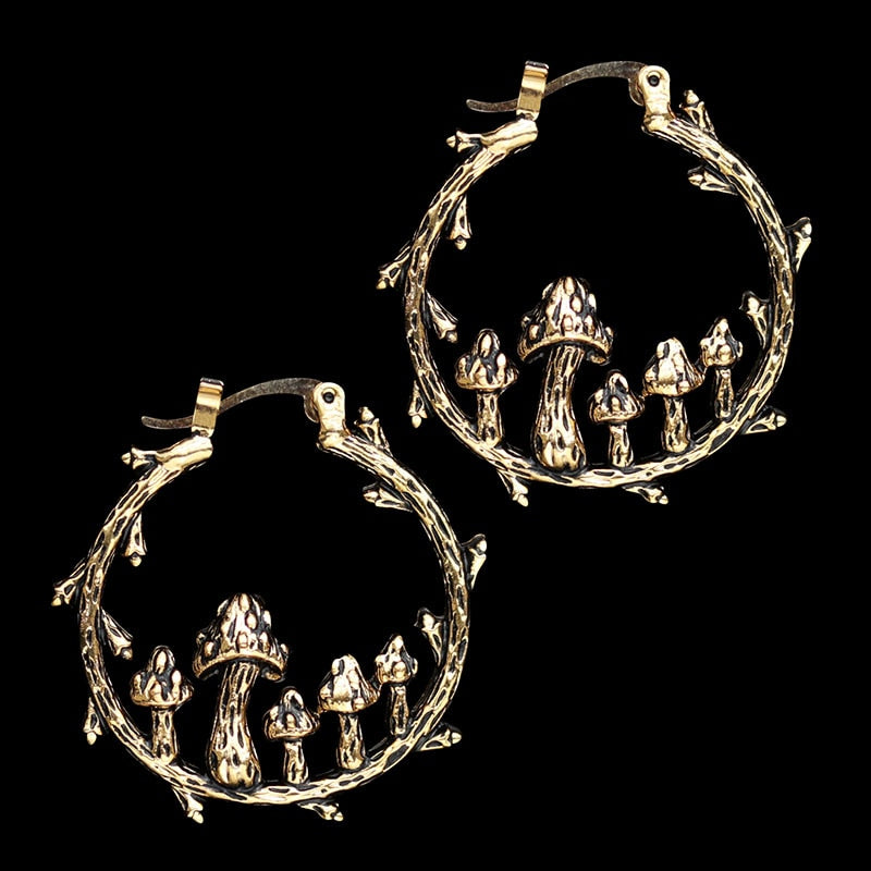 Magic Mushroom Earrings