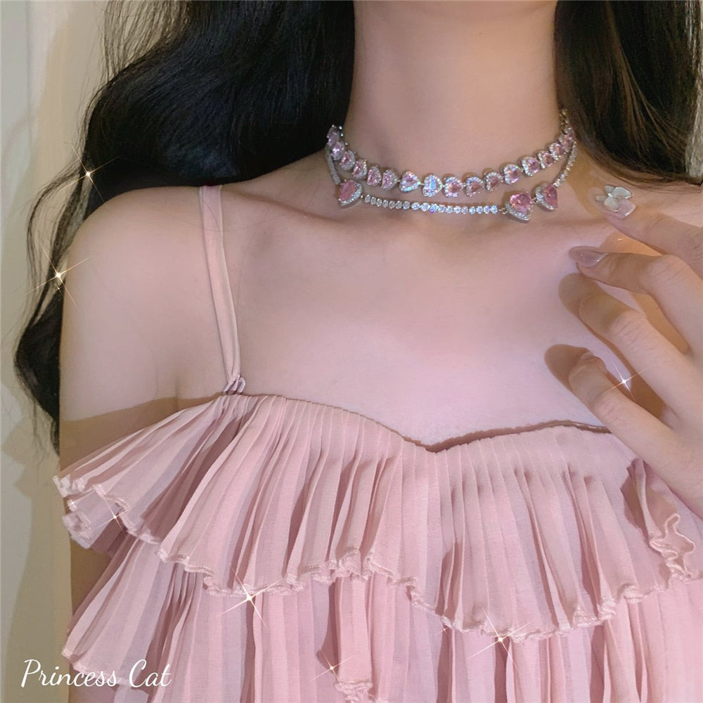 Make Me Blush Necklace Set