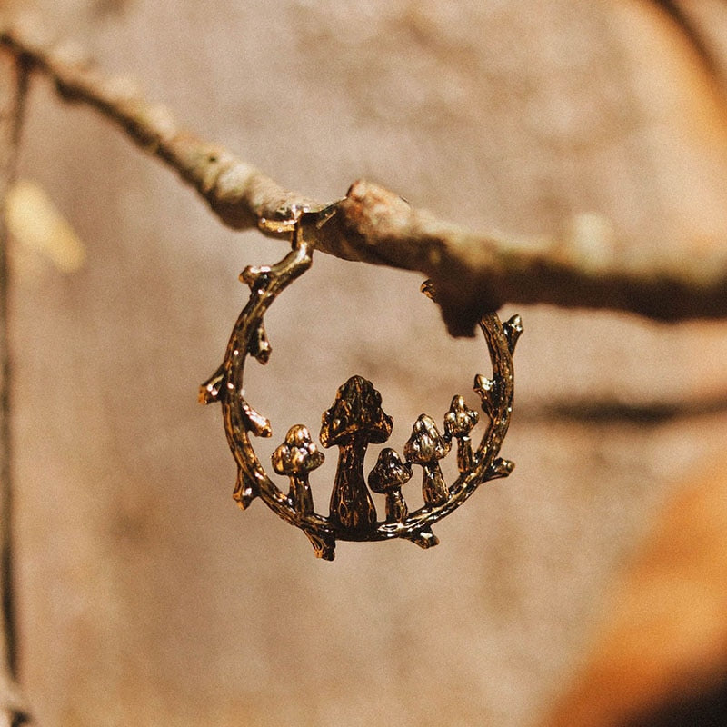 Magic Mushroom Earrings