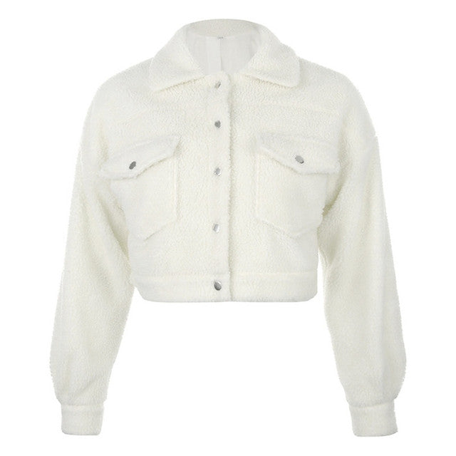 Warm Inside Cropped Jacket