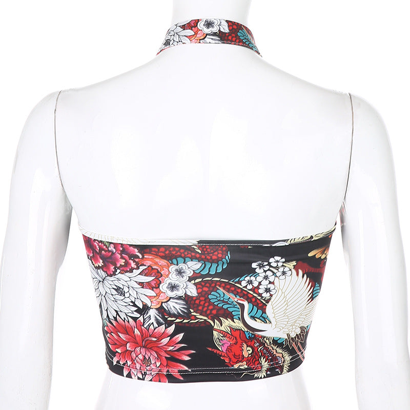 Dragon Lady Halter Top