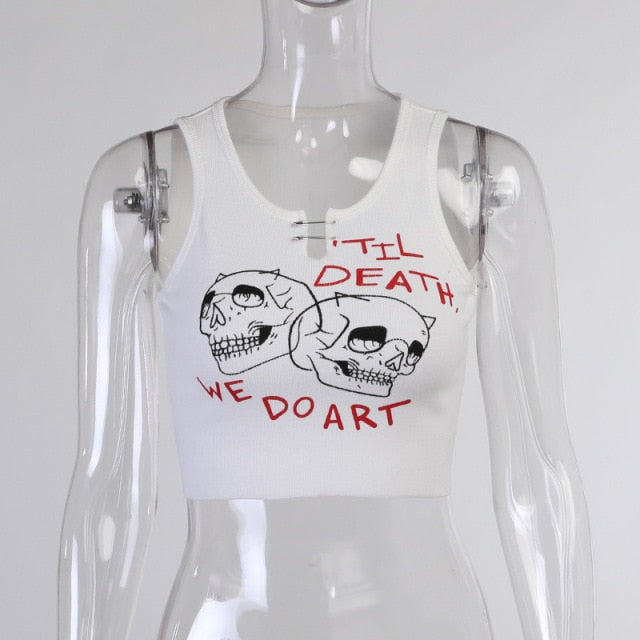 Til Death Crop Top