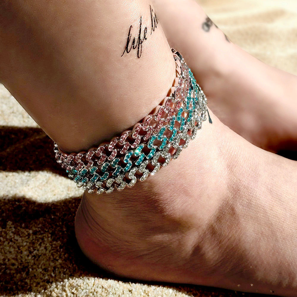 Frosted Anklet