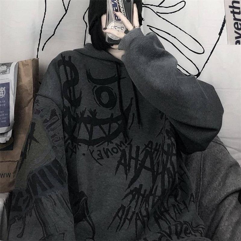 Eerie Dreams Oversized Hoodie