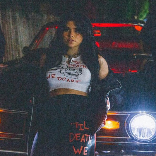 Til Death Crop Top