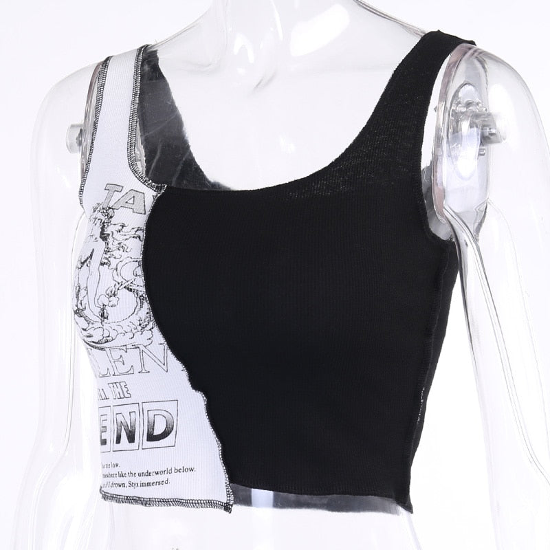 Split Personalities Tank Top